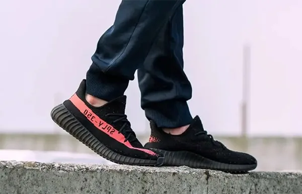 Yeezy 350 Core Black Red